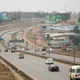 Thika Superhighway, built by Chinese contractors, in Nairobi.